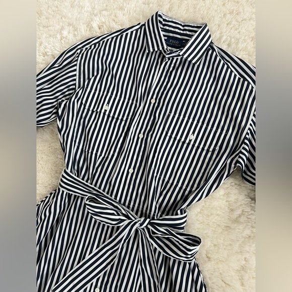 Ralph Lauren women’s long sleeve shirt maxi dress - Picture 6 of 13